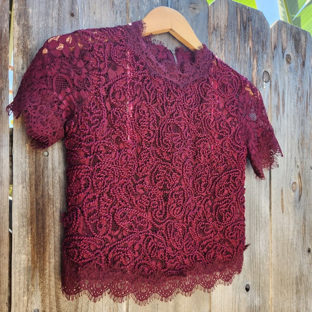 Lace Crop Top